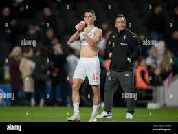 London, UK. 15th Oct, 2019. Phil Foden (Manchester City) of England U21 at  full time during the UEFA Euro U21 International qualifier match between  England U21 and Austria U21 at Stadium MK,