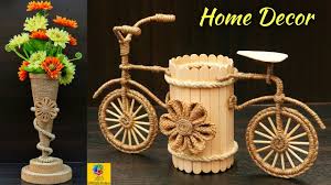 Check the respective pasted diy home decor links also to grab the complete free tutorials and visual guides for your selected diy projects! Diy Jute Home Decor Jute Craft Ideas Home Decoration Design Handmade Youtube