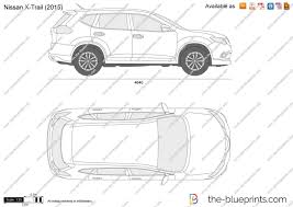 日産・エクストレイル, nissan ekusutoreiru) is a compact crossover suv produced by the japanese automaker nissan since 2000. Nissan X Trail Vector Drawing