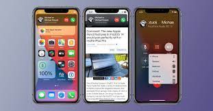 The end icon will be a red circle with either a white x or a white facedown phone receiver in the middle at the far right on the menu. How To Use The Compact Iphone Call Interface In Ios 14 9to5mac