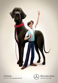 50 Creative And Brilliant Advertisement Design Examples Advertising Ideas Animal Posters Character Design Great Dane Dogs