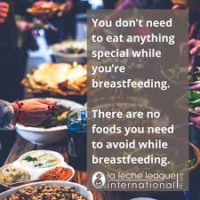 Foods For Nursing Parents La Leche League International