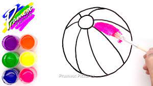 Cara belajar menggambar dan mewarnai gambar bola untuk olah raga dan kejuaraan piala dunia. Bola Pantai Belajar Menggambar Dan Mewarnai Anak Tk Youtube