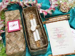 Bamboo Scroll Invitations From Designs By Lenila Scroll Invitation Scroll Wedding Invitations Filipiniana Wedding Theme