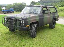 Das gilt besonders bei großen artikeln, die schwer zu. Chevrolet Blazer K5 M1009 Gelandewagen Pickup Beispielfahrzeug Morlock Motors