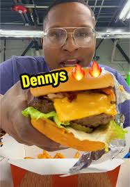 Bacon Avocado Cheeseburger Dennys