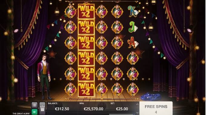 The Great Albini slot - CasinoHawks review