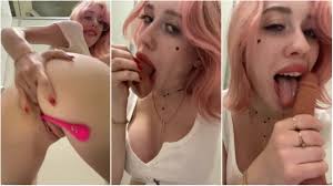 LiiBaby Anal Fingering & Sloppy BJ - Toilet (MustWatch) - CamWhores