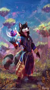Powerful Spell Thanshuhai Anthro Furry Anime Furry Furry Drawing