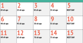 Fitness With Jamie Sit Up Challenge Starts 1 1 14