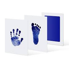 6colors Baby Care Non Toxic Handprint Kit Imprint Footprint Imprint Baby Souvenirs Newborn Baby Cushion Ink Footprint Infant Toy Hand Footprint Makers Aliexpress