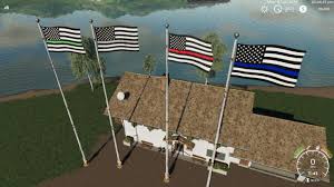 On july 30, 2020, blue lives matter flags were removed from hingham, massachusetts fire trucks after days of controversy over whether the flags simply salute police officers or have a more divisive political message. Mod Network Blue Green Red Lives Matter Flagfarming Simulator 19 Mods