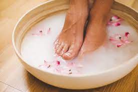 7 Foot Soak Recipes To Re Energize Re Invigorate Foot Soak Recipe Pedicure Soak Diy Foot Soak