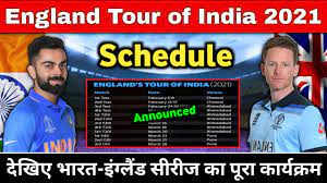 The 4th t20 match of the england tour of india, 2021 starts on thursday, march 18, 2021, at narendra modi stadium, ahmedabad the match starts at 06:30 pm pst. England Tour Of India 2021 Dates Schedule Time Table Announced Ind Vs Eng 2021 Youtube