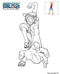 Luffy, un garçon qui a des capacités. Piece Luffy Coloriage De One Piece Novocom Top