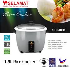 Browse the widest selection of rice cookers. Purchase Wholesale Selamat 1 8l Rice Cooker 5kg Per Unit From Trusted Suppliers In Malaysia Dropee Com