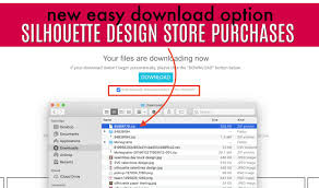 Download New Download Option For Silhouette Design Store Purchases Silhouette School