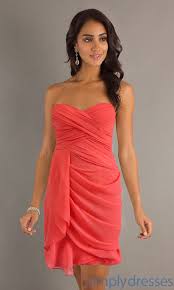 Coral dress gown prom long plus size short homecoming dress. Cute For A Beach Wedding Coral Bridesmaid Dress For Olivia Garcia Garcia Giaquinta Wedding Coral Bridesmaid Dresses Coral Bridesmaid White Strapless Dress