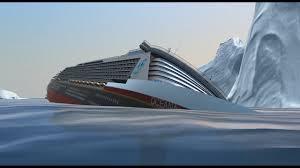 ms oceana sinks like lousitania ship