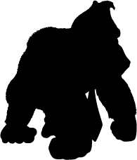 Donkey Kong Silhouette
