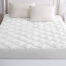 Swtmerry Mattress Pads Cover California King Size Hypoallergenic Quilted Fitted With Deep Pocket Cooling And Breathab Mattress Pad Cover Mattress Mattress Pads