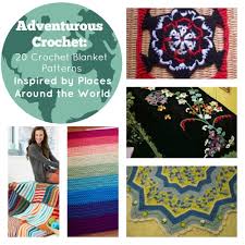I also have a pdf file for patterns and instructions of this whole afghan that you can purchase on etsy or ravelry. Adventurous Crochet 20 Crochet Blanket Patterns Inspired By Places Around The World Allfreecrochetafghanpatterns Com