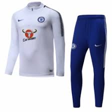 Chelsea will change there kit manufacturer to nike at the end of the season after 10 year deal with adidas comes to an end. 17 18 Chelsea White Training Kit Zipper Shirt Trousers Chelsea Jersey Shirt Sale Soccergears