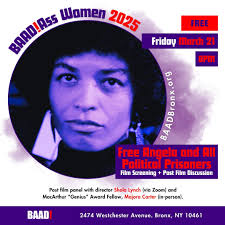 Angela Davis Documentary Screening & Panel Discussion ✊ Join us for a  powerful screening of the triumphant documentary that tells the story of  Angela Davis, the legendary freedom fighter whose activism and