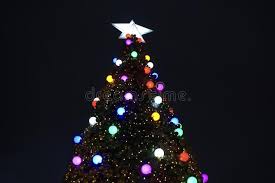 Check spelling or type a new query. A Christmas Tree With Different Colored Bright Lights Stock Image Image Of Closeup Ornament 106828293
