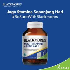 Blackmores multivitamins + minerals (30) merupakan suplemen yang mengandung berbagai vitamin dan mineral yang membantu memenuhi kebutuhan nutrisi setiap hari dan juga baik untuk. Jual Blackmores Multivitamins Minerals 120 Tablets Online Maret 2021 Blibli