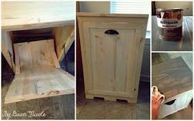 Diy Holz Kipp Mulleimer Schrank Diy Holz Holzprojekte Holzbearbeitungs Projekte