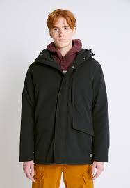 Let us make a proper introduction. Levi S Woodside Utility Parka Jet Black Schwarz Zalando De