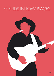 Garth Digital Art No272 My Garth Brooks Minimal Music Poster By Chungkong Art Music Poster Country Music Art Garth Brooks