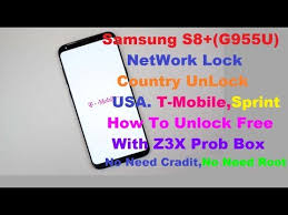 Oh sprint galaxy s4, what are we going to do with you? Samsung Galaxy S8 Plus Network Unlock Free T Unlock And Sprint Done Without Cradit Z3x Pro Youtube