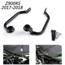 Passenger Rear Seat Handle Grab Bar Hand Rail For Kawasaki Z900rs 2017 18 Black Rear Seat Kawasaki Grab Bars