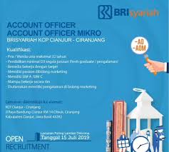 Lowongan kerja semarang terbaru dengan pilihan profesi lengkap. Lowongan Kerja Pegawai Bank Brisyariah Minimal D3 S1 Semua Jurusan Rekrutmen Lowongan Kerja Bulan Januari 2021