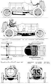 1908 Mercedes Gif 37335 1665 2743 Dessin Voiture Facile Voiture Enfant Maquette Voiture