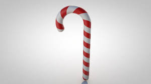 3d Candy Cane Candy Cane Candy 3d Model