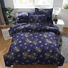 Check out our space pillow sham selection for the very best in unique or custom, handmade pieces from our shops. You Sa Moon And Stars Print Bedding Set Space Kids Boys Bed Cover With Matching Pillow Shams Twin 04 Buy Online In Bahamas At Bahamas Desertcart Com Productid 64686399