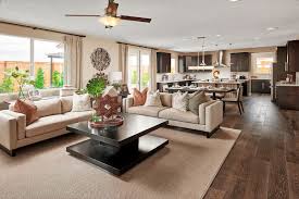 Open Concept Living Tate Model Home Great Room Elk Grove California Richmond American Homes Home Home And Living Home Living Room
