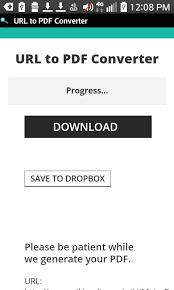 I just keep getting loged out and asked to get a p. Url To Pdf Converter For Android Apk Download