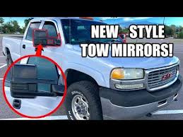 Standard 3500hd) + 20 chromed aluminum wheels. Installing New Style Tow Mirrors Full Diy 99 02 Chevy Silverado Sierra Youtube