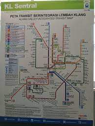 Klang valley integrated transit map, see larger version. Integrated Railway Map Ktm Lrt Mrt Erl For Klang Valley Visit Malaysia