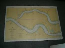 Details About Vintage Admiralty Chart 2151 River Thames Tilbury To Margaretness 1974 Edn