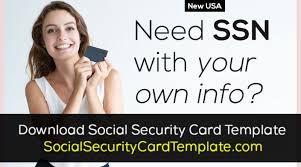 Fully editable psd template easy to modify available. Social Security Card Template Psd Download Ssn By Fakeidcardmaker On Deviantart
