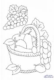 صور رسومات تلوين فواكه وخضروات للاطفال Fruit Coloring Pages Coloring Pages Food Coloring Pages