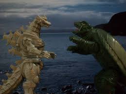 Full color 11x17 print of the late 80s into the 90s heisei era gamera fighting godzilla! Lost S Truth Revealed Island Was Gamera The Flying Turtle The Anvil