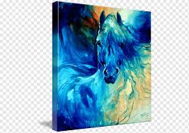 Sedangkan cat minyak lebih lama keringnya jika dibandingkan cat air dengan memiliki warna yang sesuai dengan namanya, cat minyak adalah bahan pewarna yang bisa digunakan untuk melukis. Lukisan Minyak Blue Horses Little Blue Horse Lukisan Cat Minyak Langit Biru Kuda Fotografi Lukisan Png Pngwing
