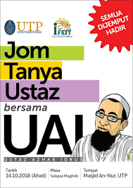 Download ustaz azhar idrus apk 1.0 for android. Utp On Twitter Semua Dijemput Hadir Ke Sesi Jom Tanya Ustaz Bersama Ustaz Azhar Idrus Tarikh 14 Oktober 2018 Ahad Masa Selepas Maghrib Tempat Masjid An Nur Utp Https T Co Atenjujhay