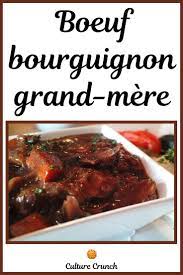 Boeuf Bourguignon La Recette Traditionnelle Recette Boeuf Bourguignon Facile Recette Bourguignon Recette Boeuf Bourguignon